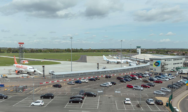 London Southend Airport, aerial shot